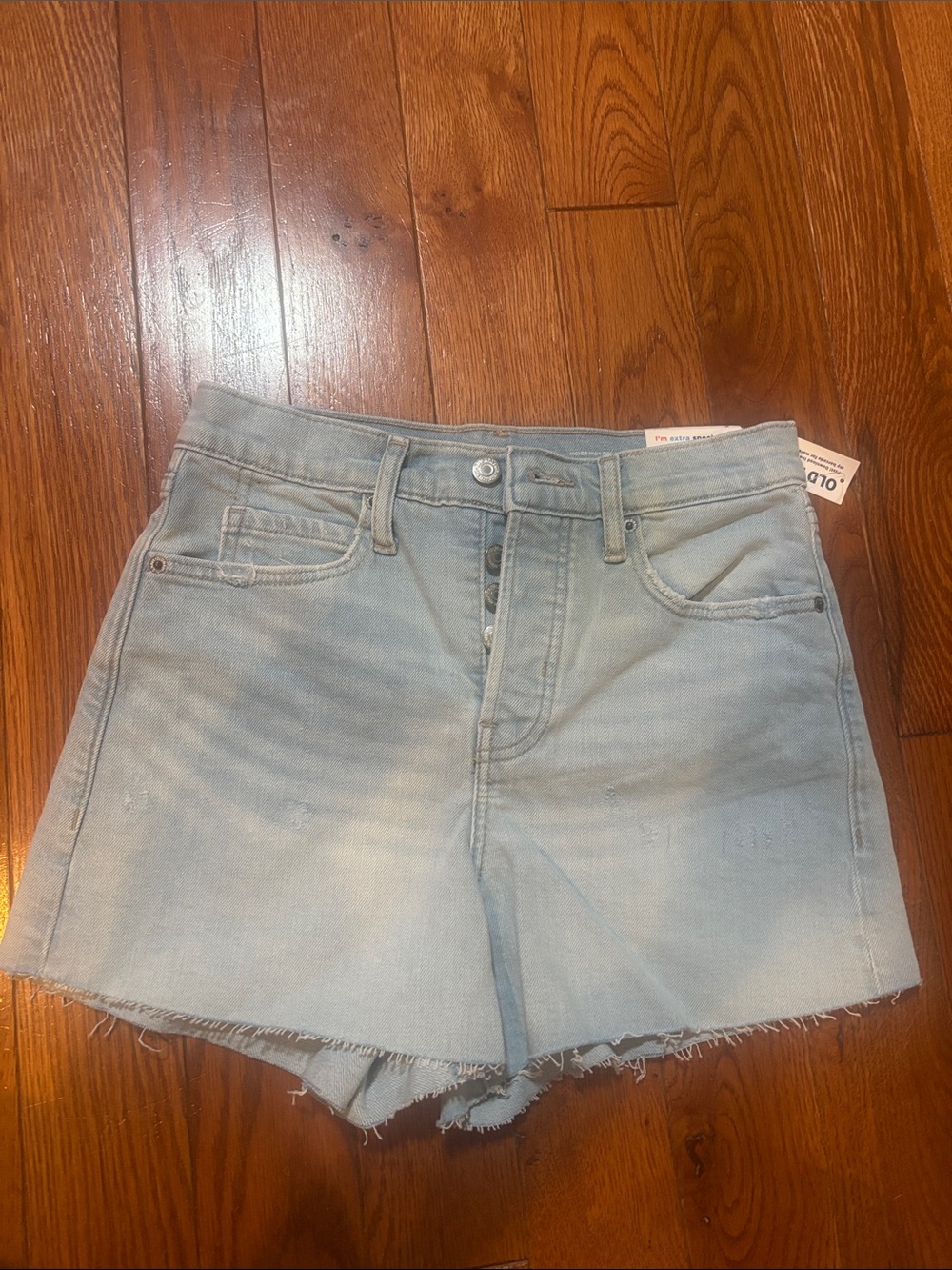Old navy sky hi a line higher high rise size 2 shorts NWT